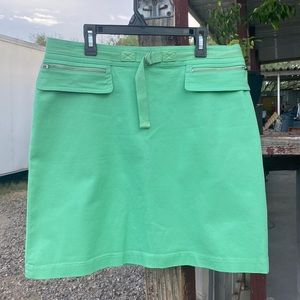 Tahari Green Skirt